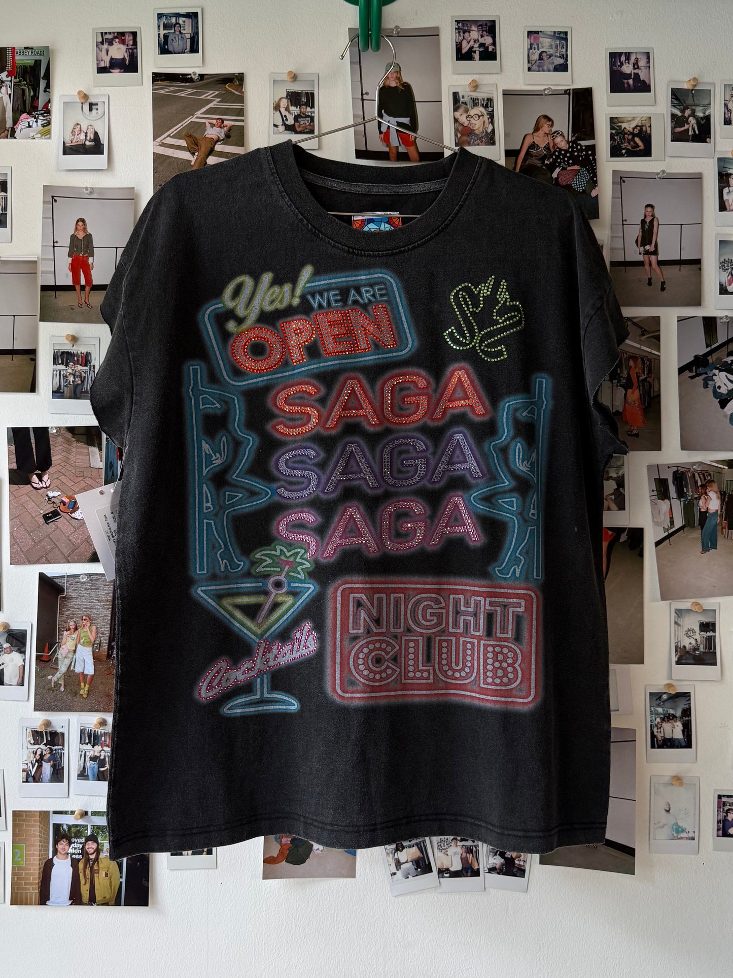 saga supply  graphic tee  Tops
