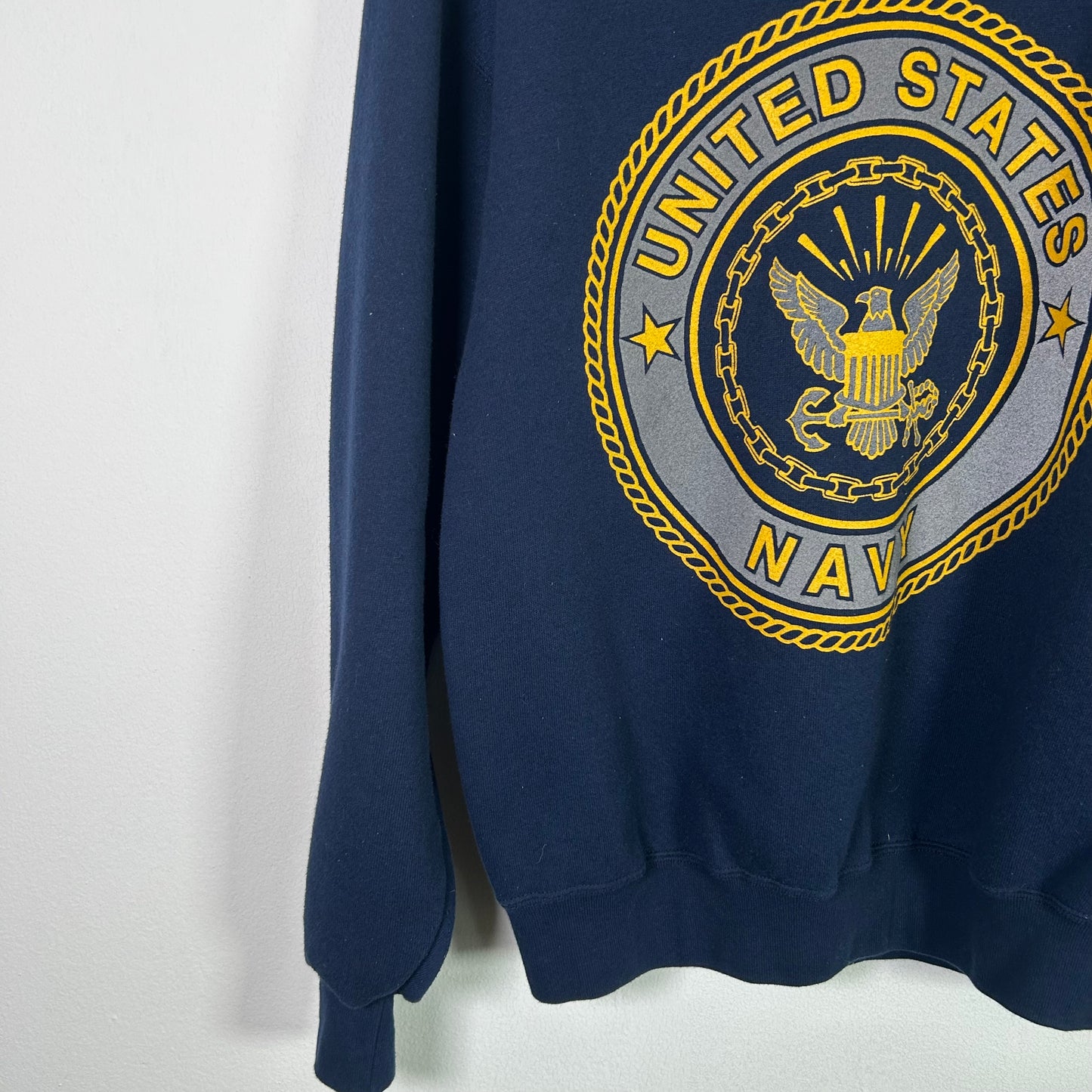 USA navy crewneck Outerwear