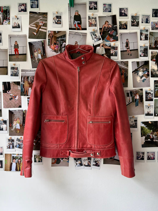SWL  leather jacket  Tops