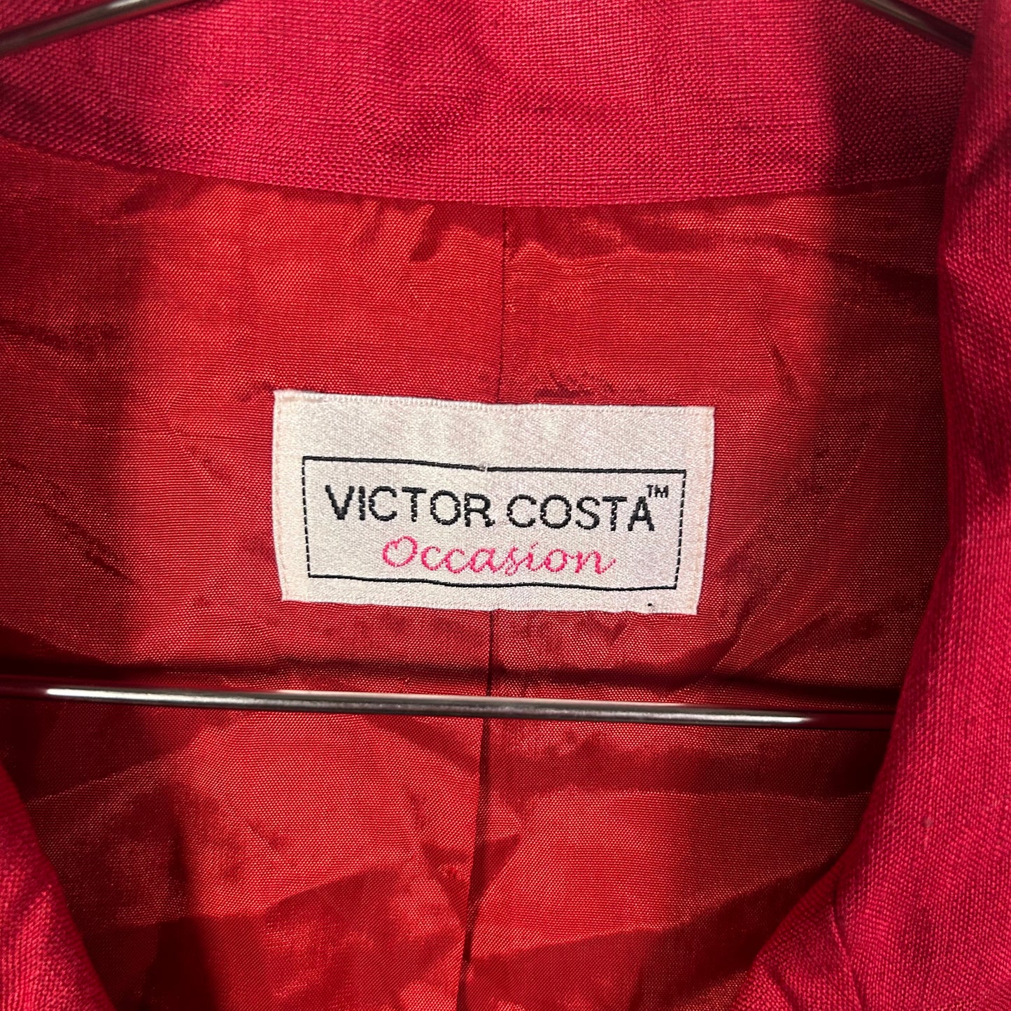 Victor Cass Pattern Blazer Outerwear