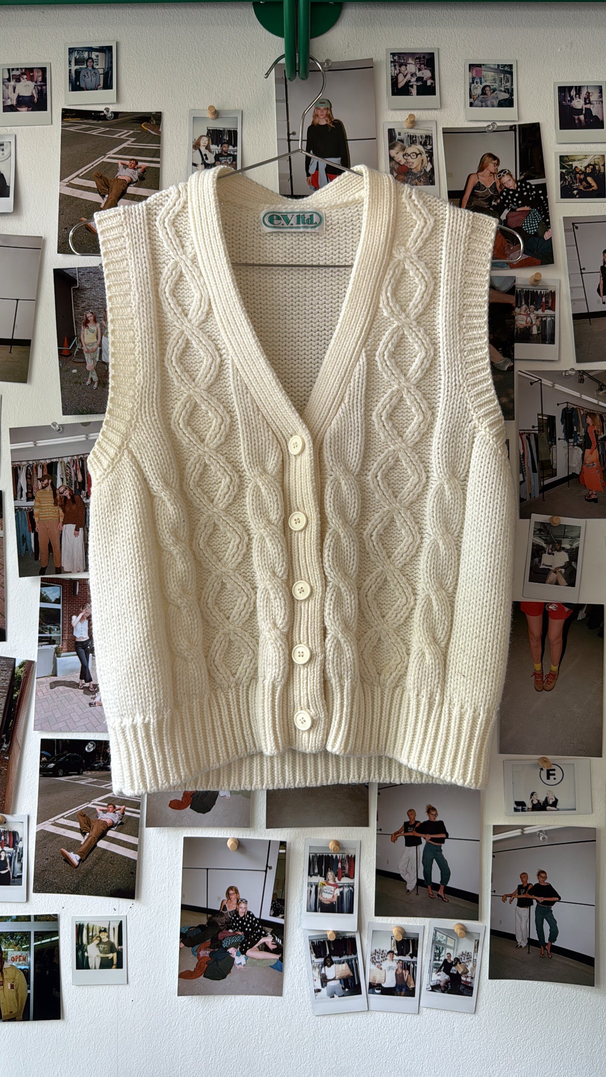 E.V LTD Sweater Vest Tops