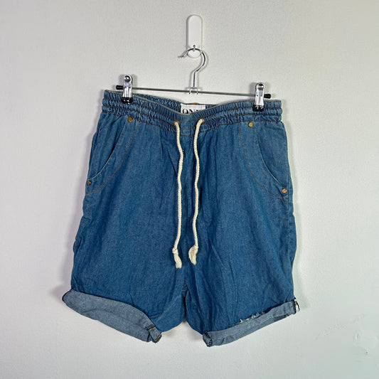 one denim shorts  Bottoms