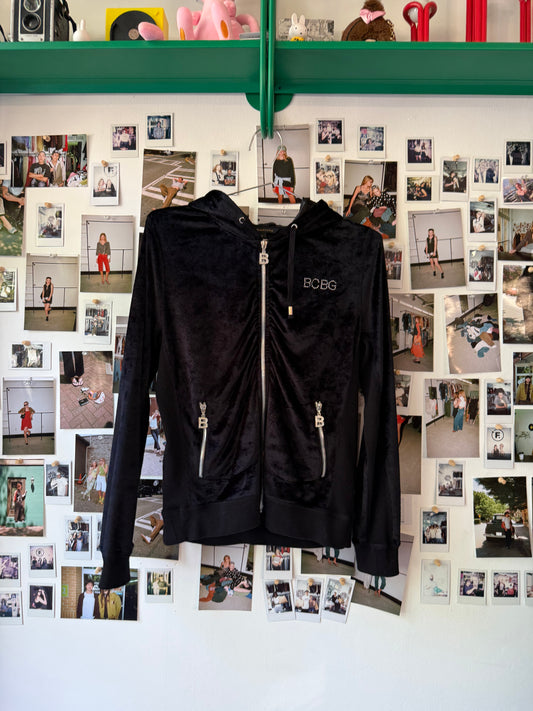 BCBG  velour jacket  Tops