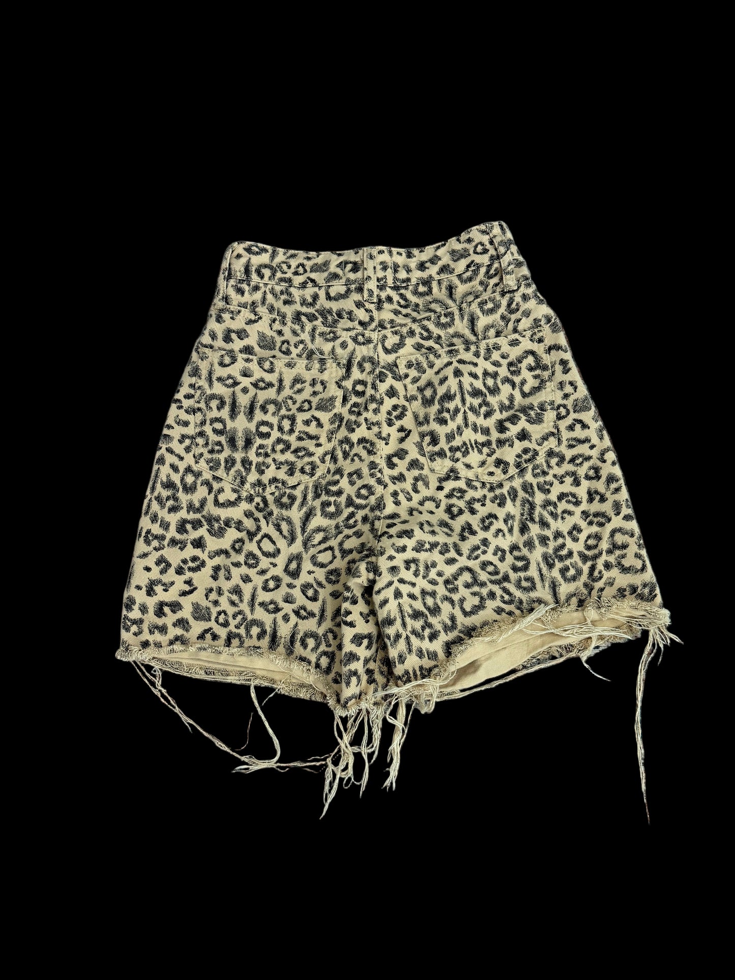 We the Free cheetah print shorts cutoff Bottoms