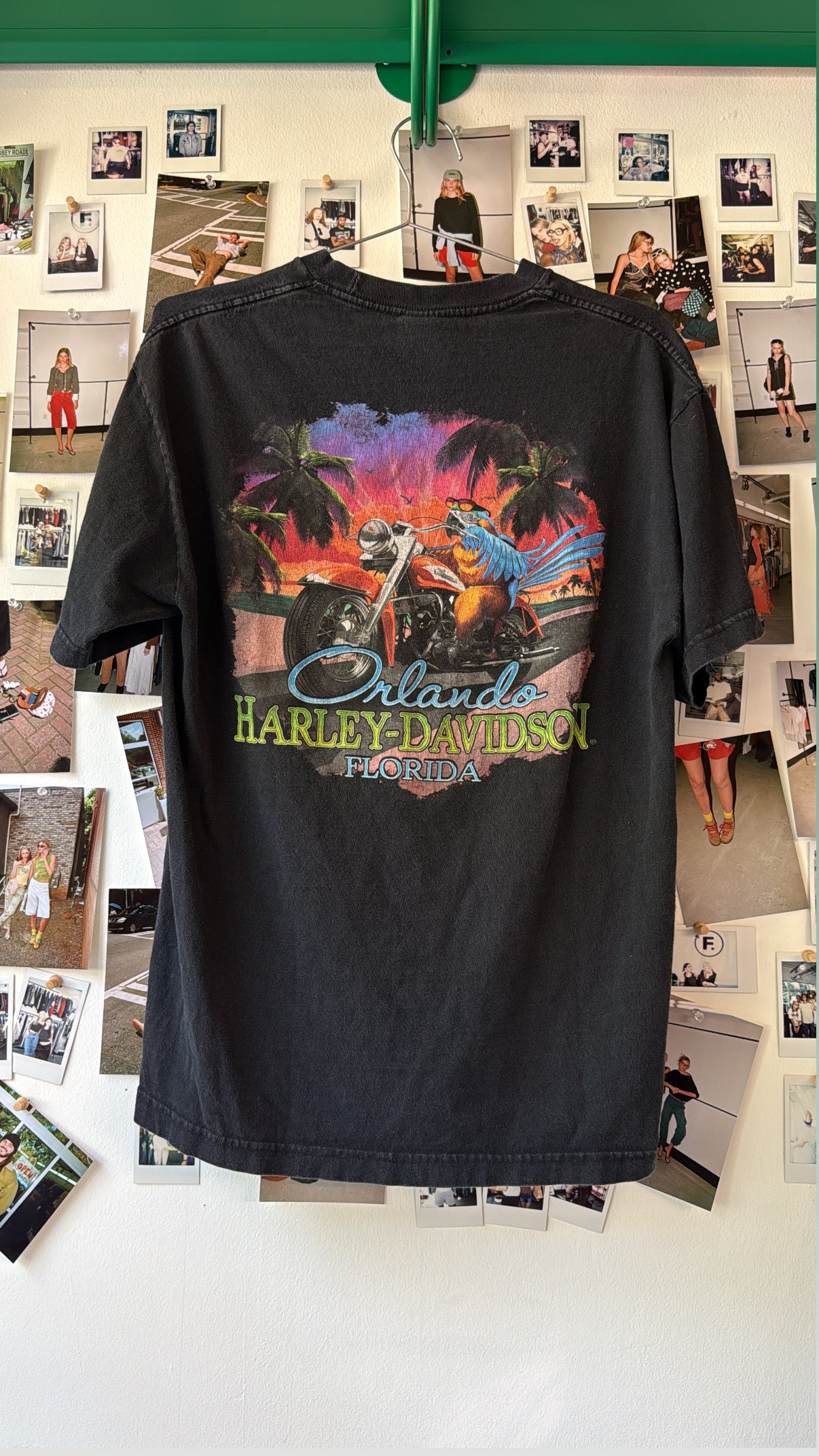 Harley Davidson graphic tee Tops