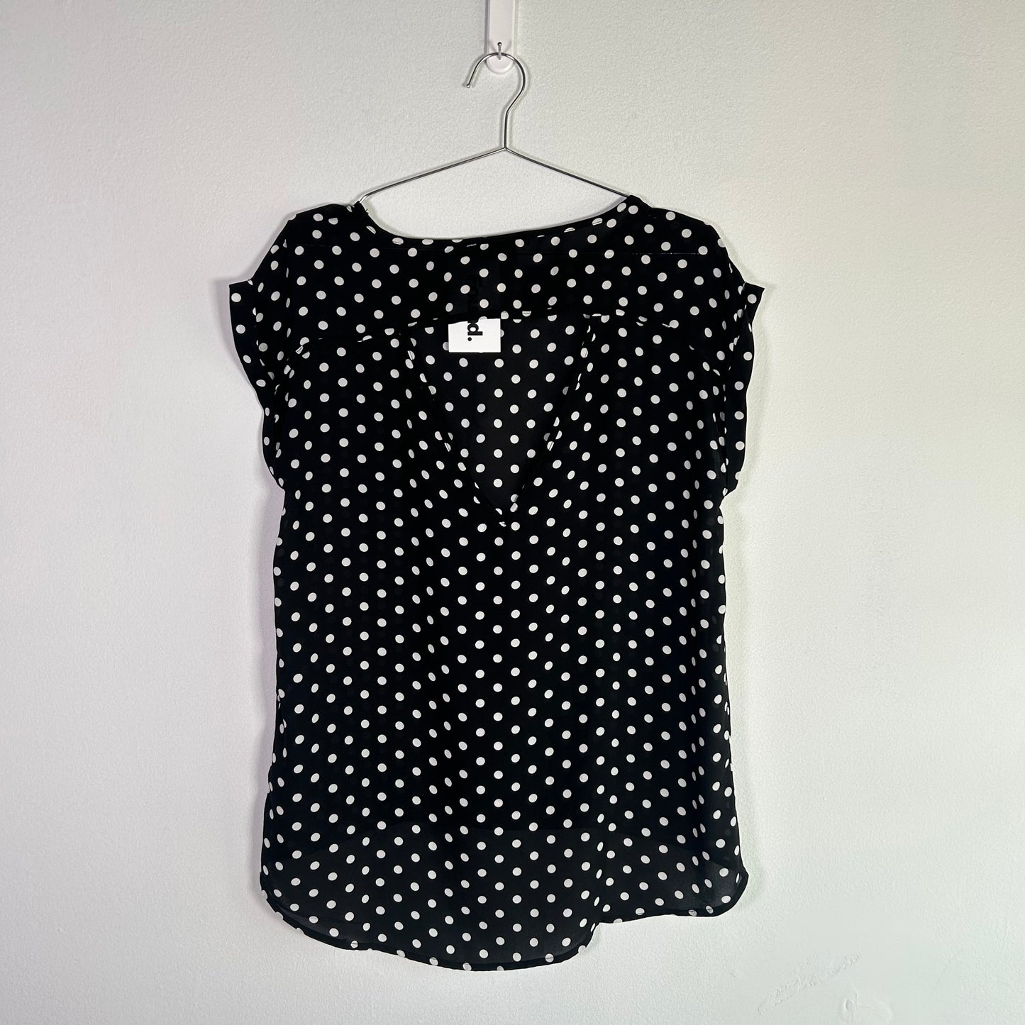 Forever 21 Polka dot mesh blouse Tops