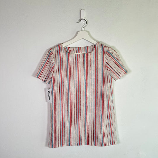 striped ss top  Tops