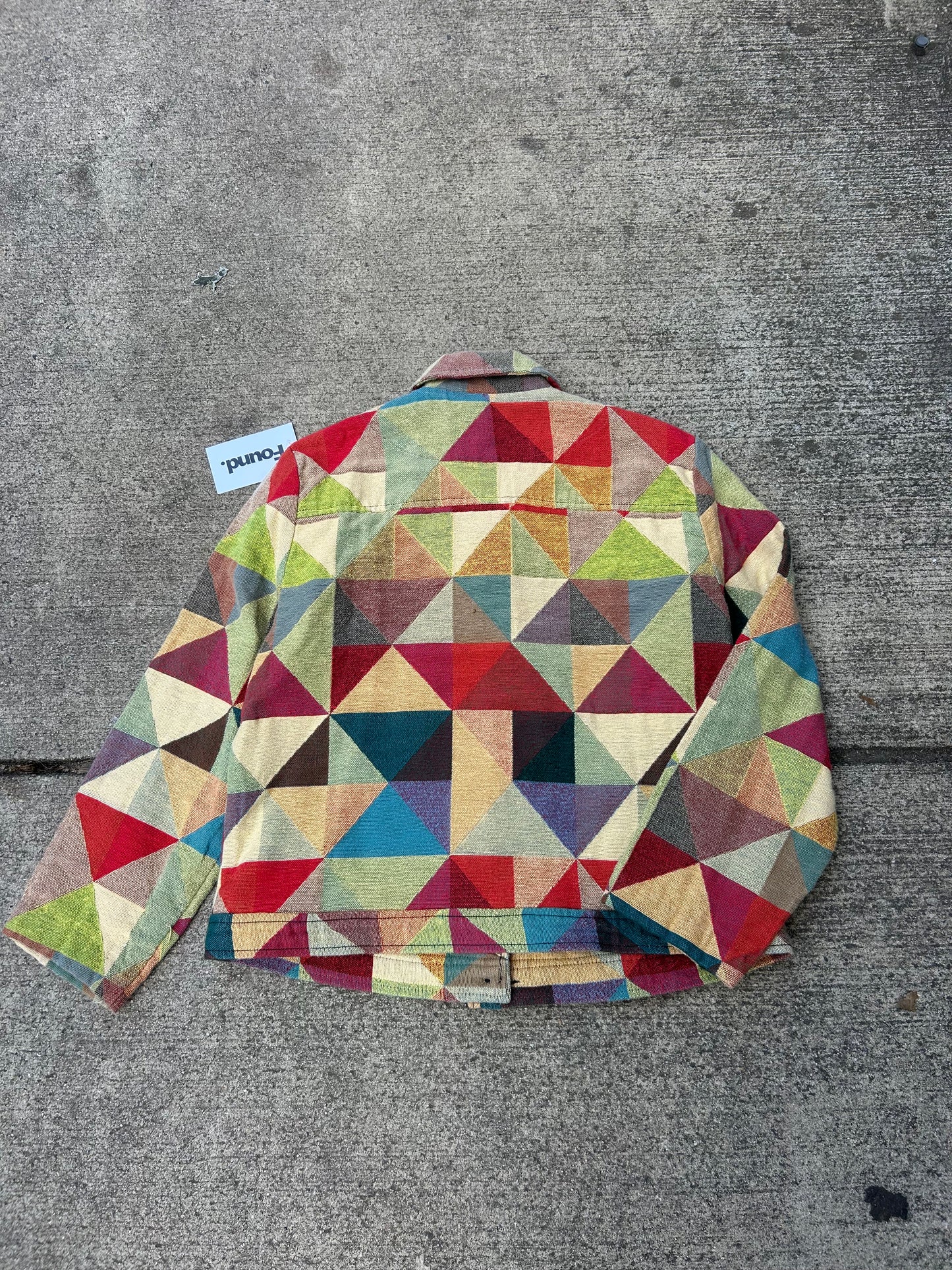 canvas tapestry jacket Outerwear