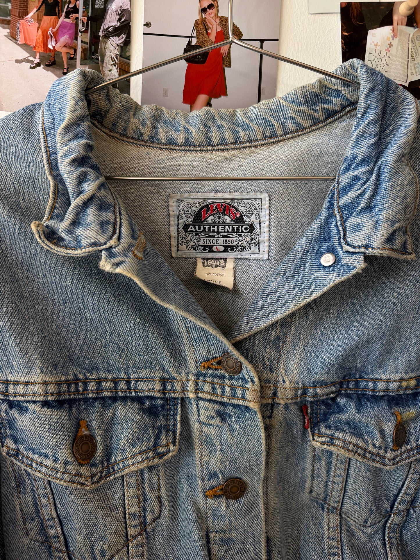 Levis  denim jacket  Tops