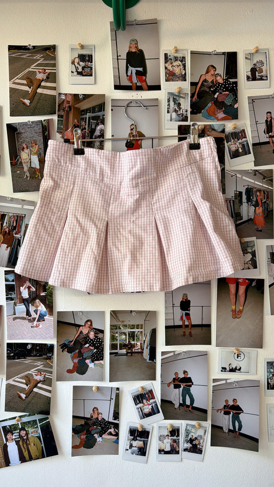 madden girl  gingham  mini skirt  Skirt