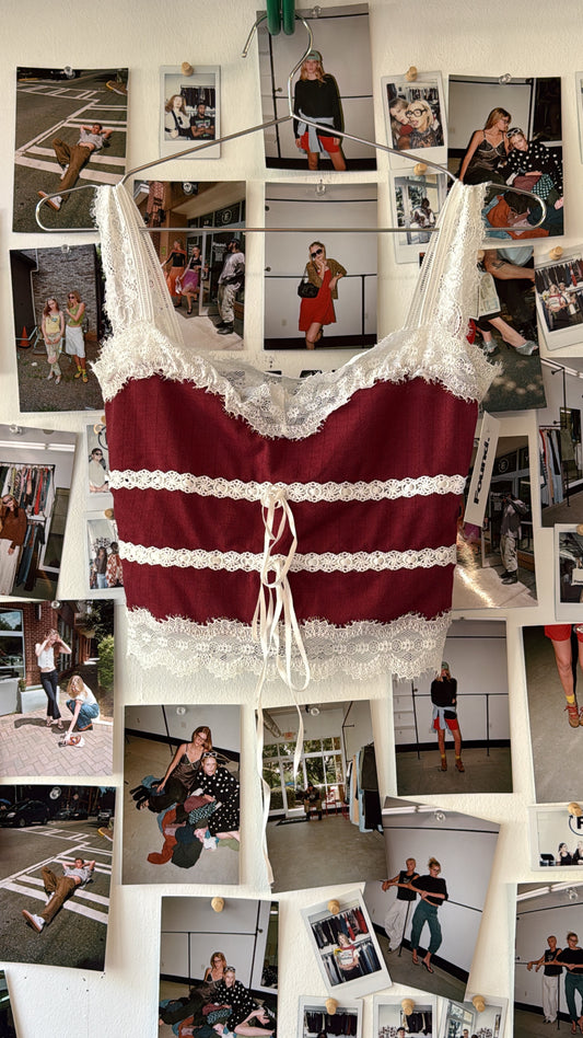 Loba  lace tank  Tops