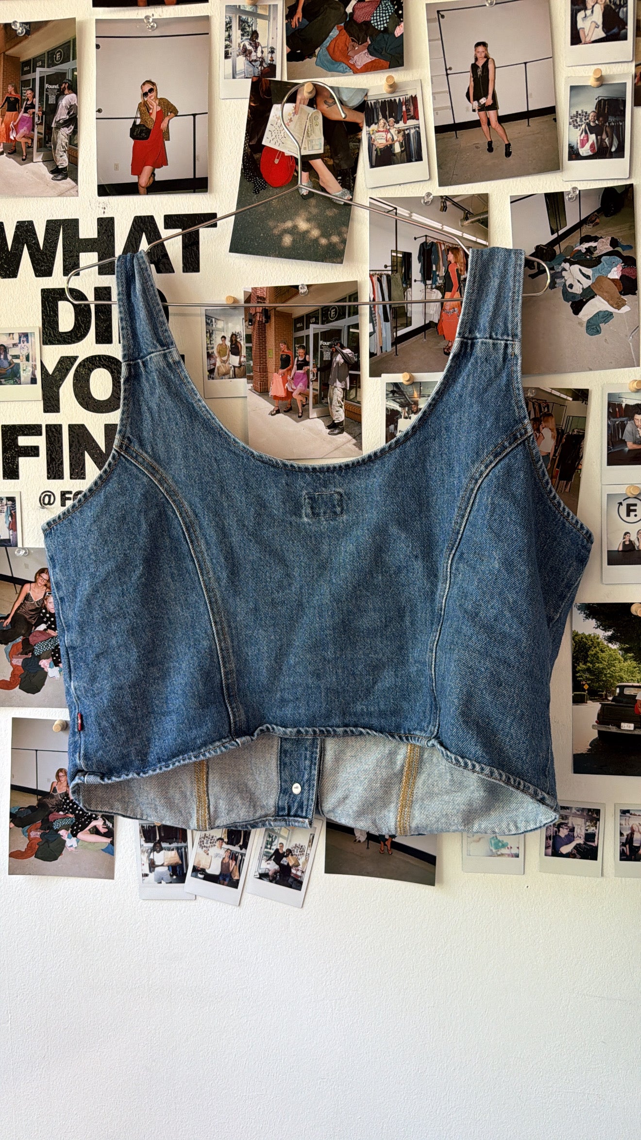 Levis Denim Vest Tops