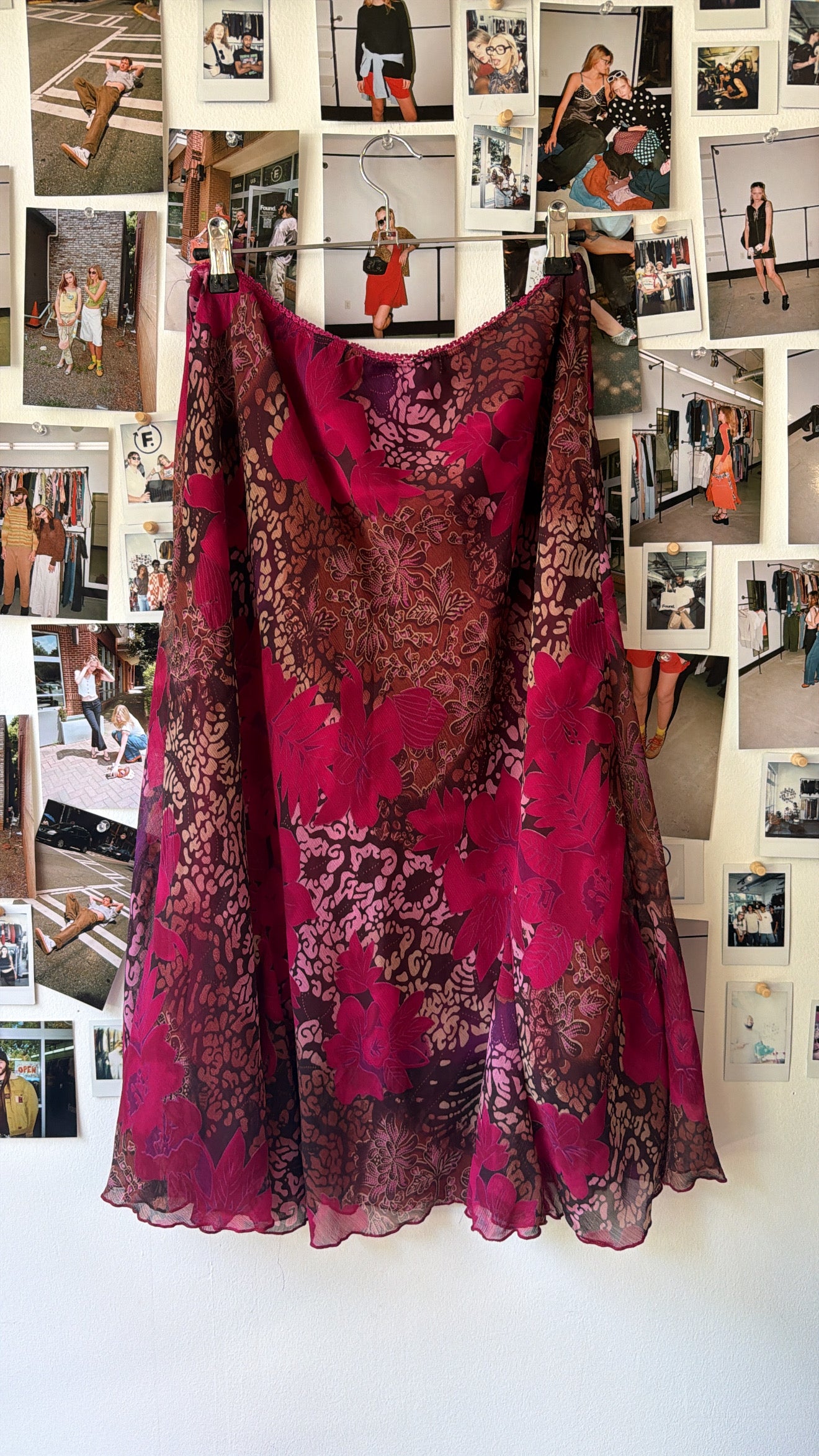 Biyaycda Patterned Maxi Skirt