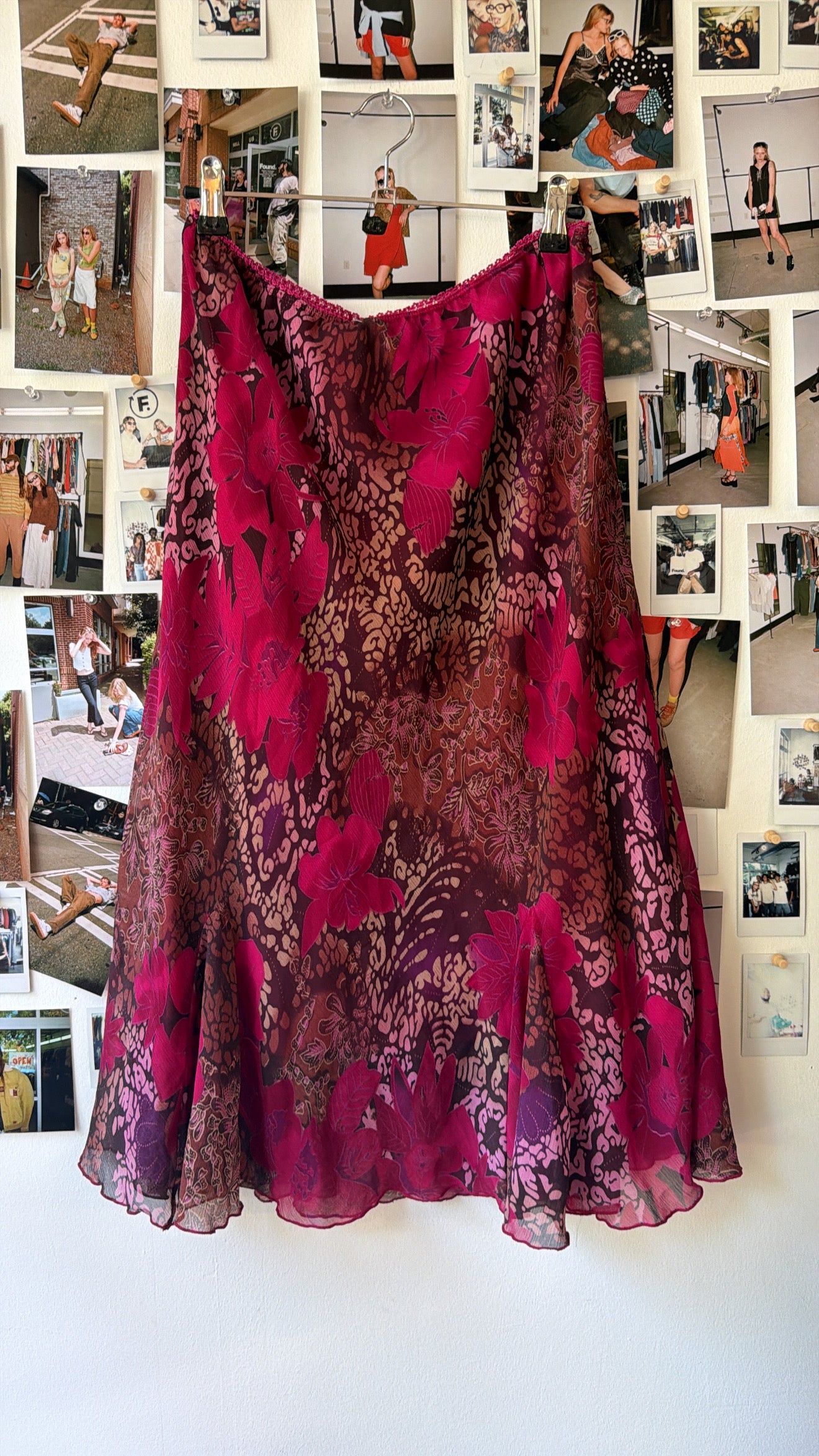 Biyaycda Patterned Maxi Skirt