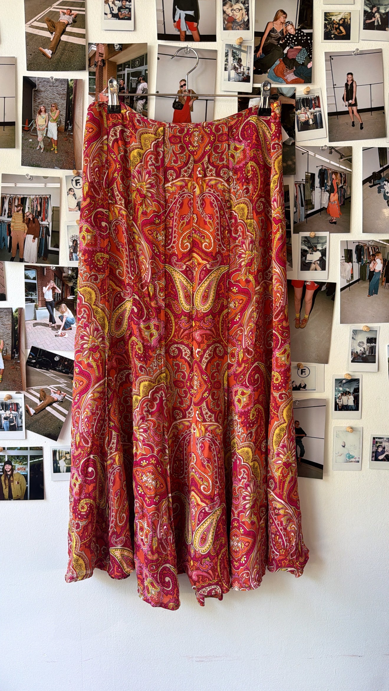 Talbots Patterned Maxi Skirt