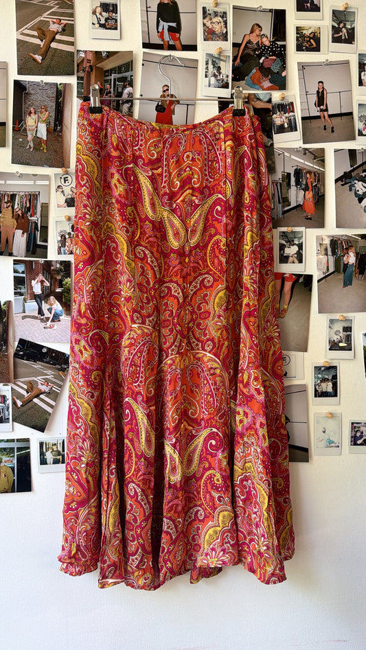 Talbots Patterned Maxi Skirt