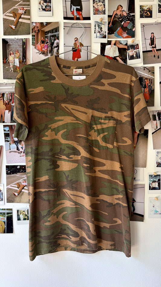 signal  camo ss top  Tops