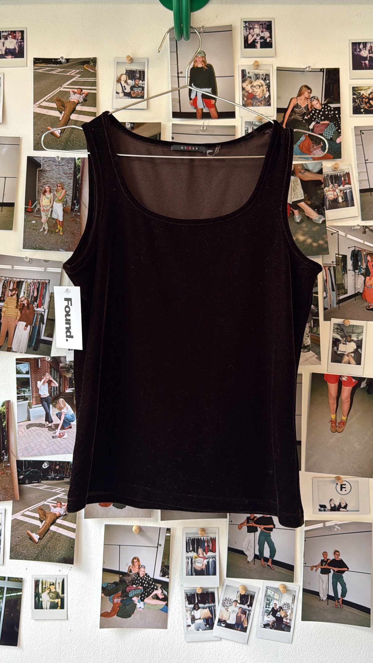 Cyrus Velvet Tank Tops