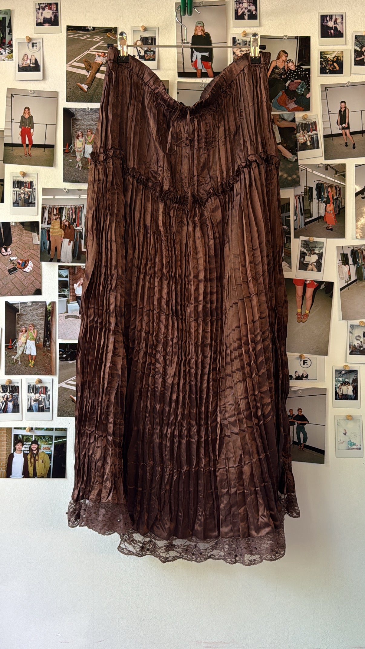 Majora Pleated Maxi Skirt