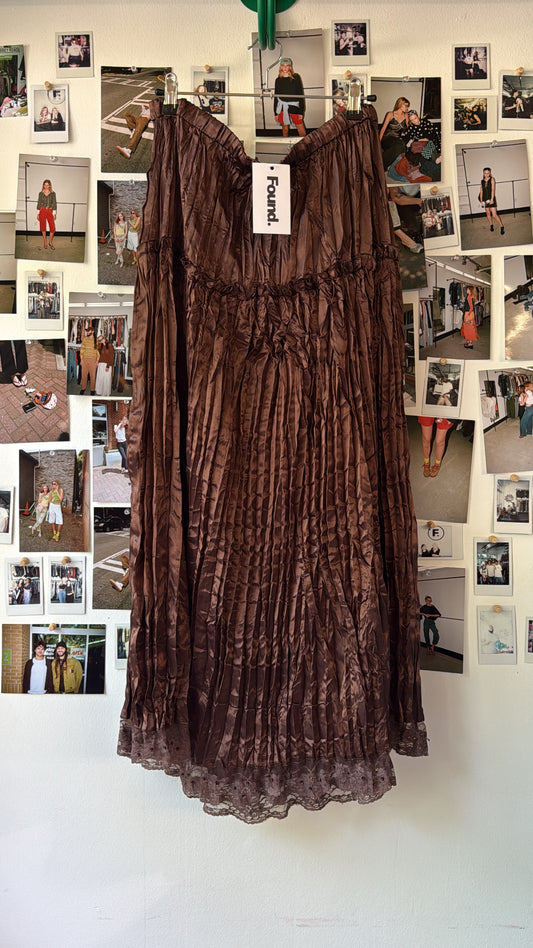 Majora Pleated Maxi Skirt