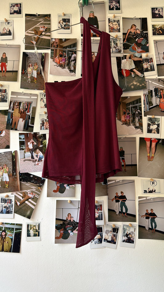 see you Monday  asymmetrical tank top  Tops