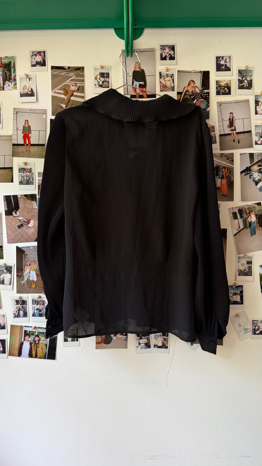 Liz Clairborne LS Pleated Tops