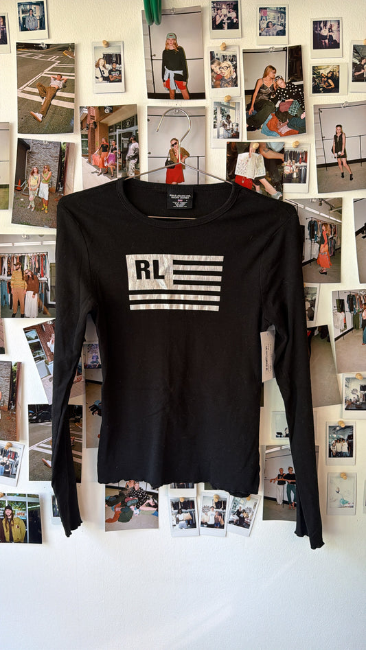 RL Jeans Long Sleeve Tops