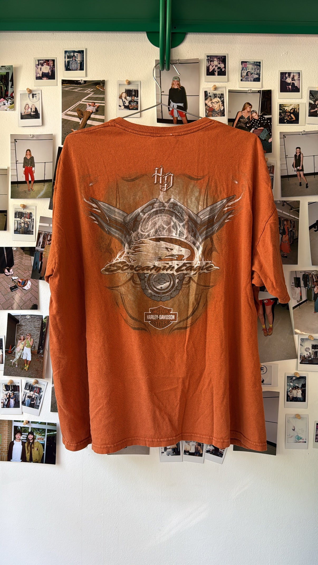 Harley Davidson graphic tee Tops