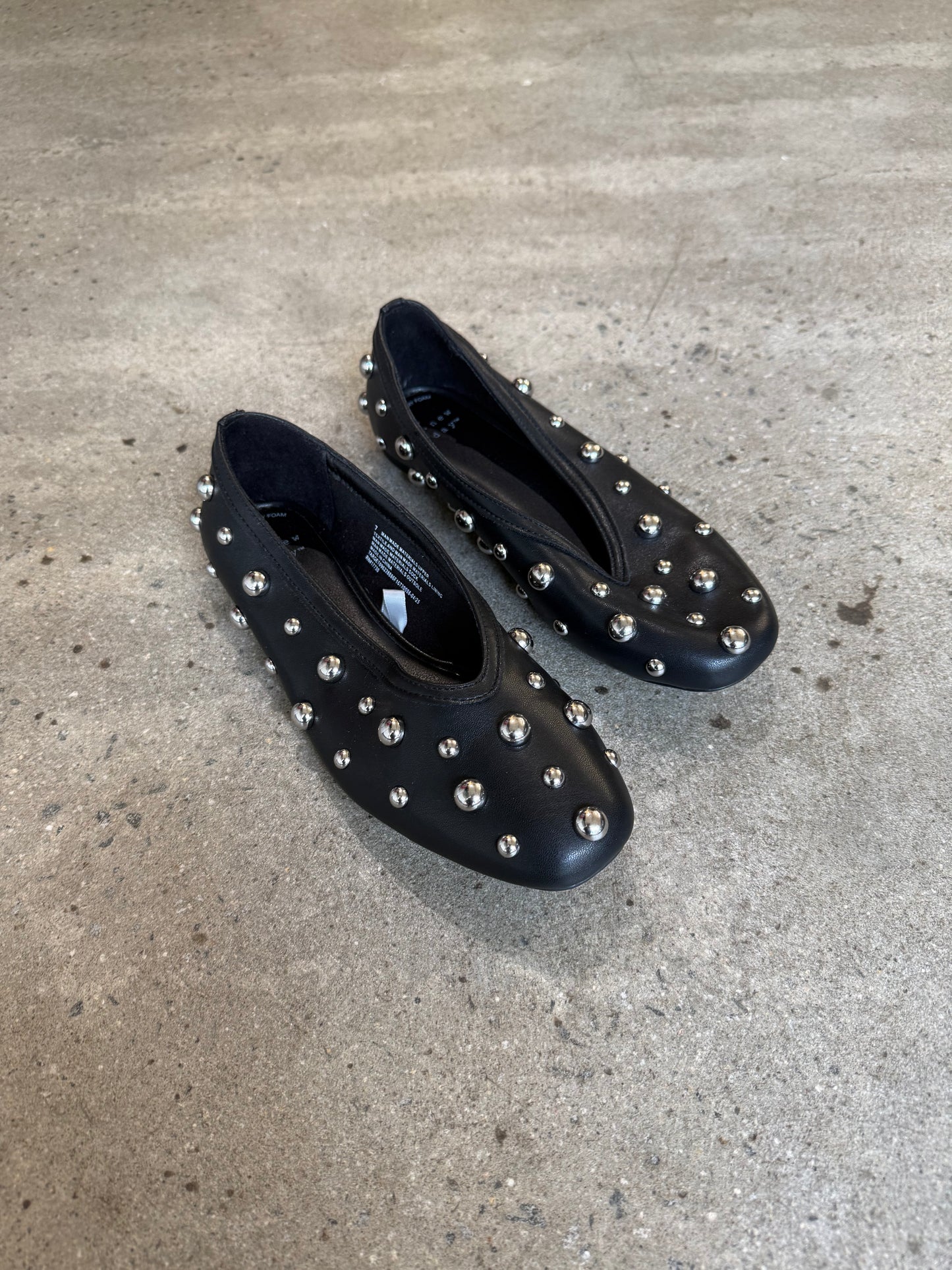 a new day  studded flats  Footwear