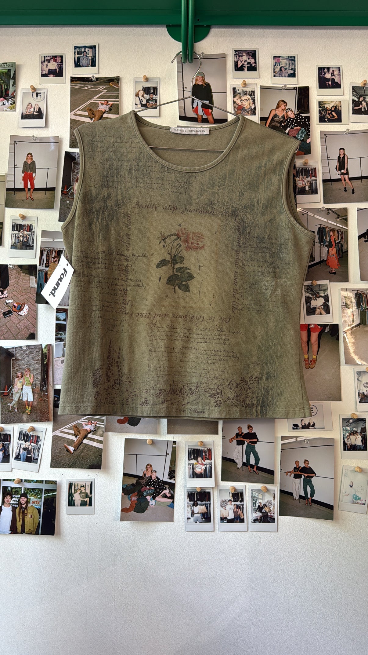 Daniel ben  patterned tank top  Tops