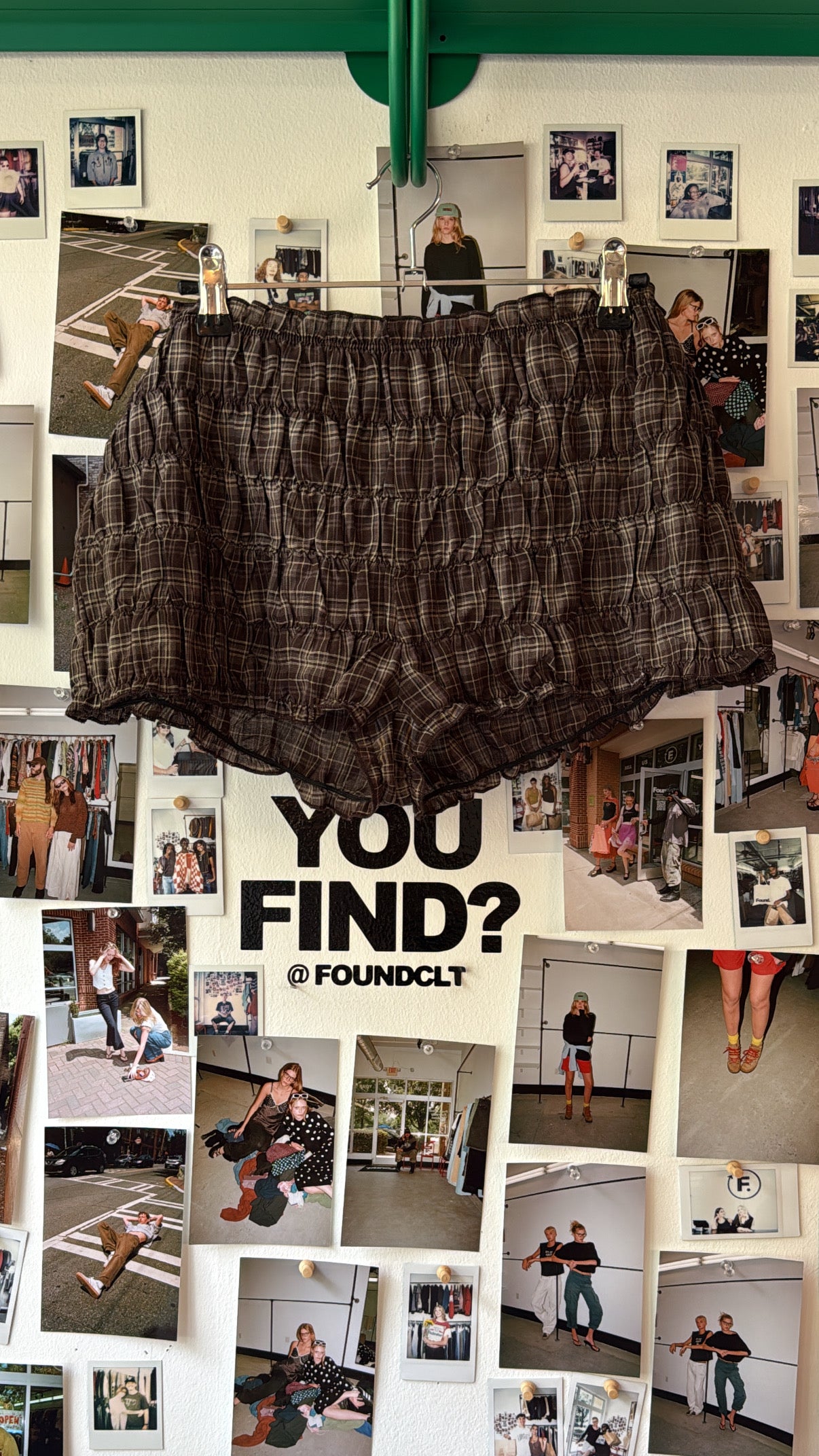 Fashion Nova Plaid Bloomers Bottoms