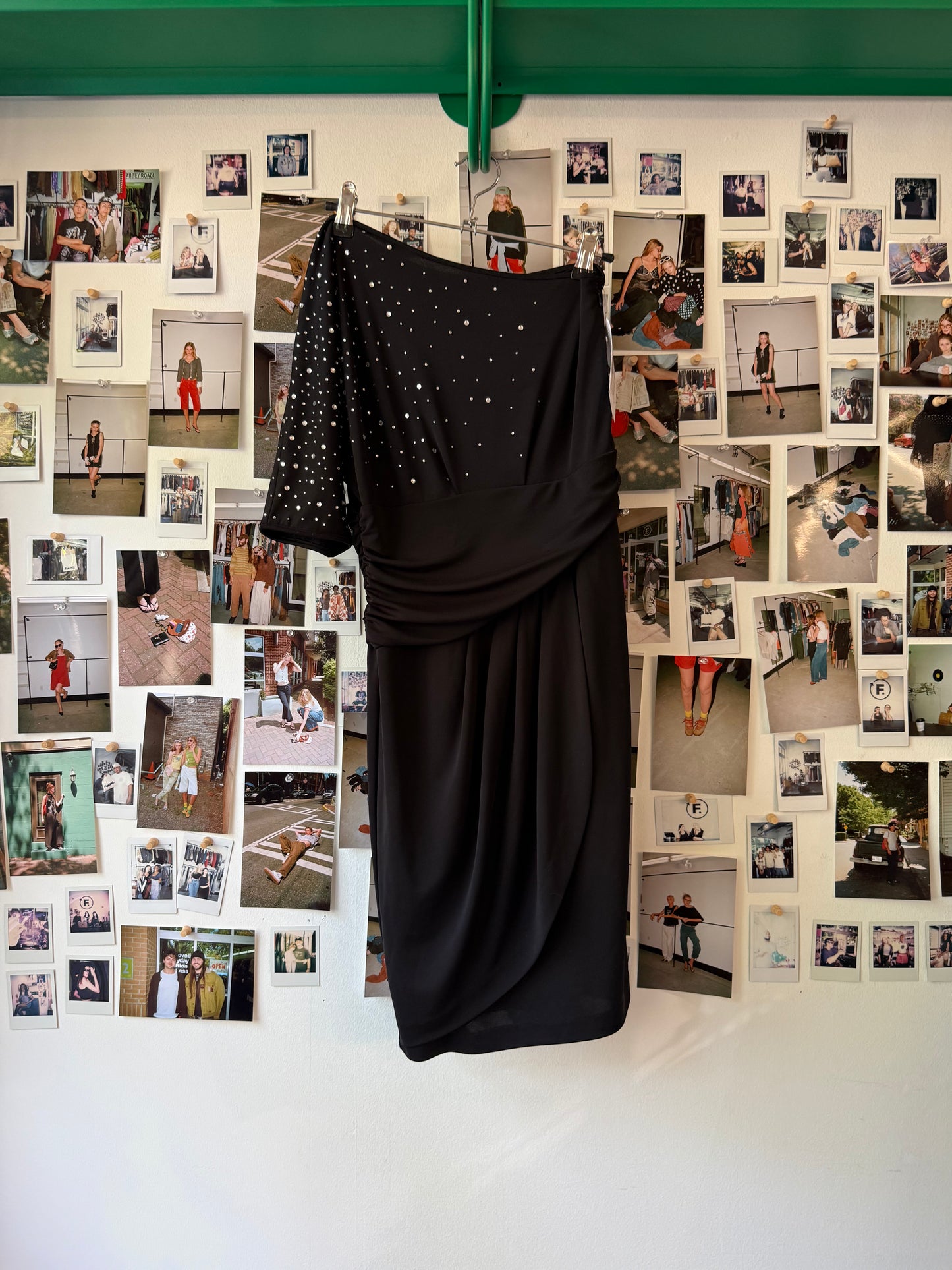 vince c  midi dress bedazzled Dresses