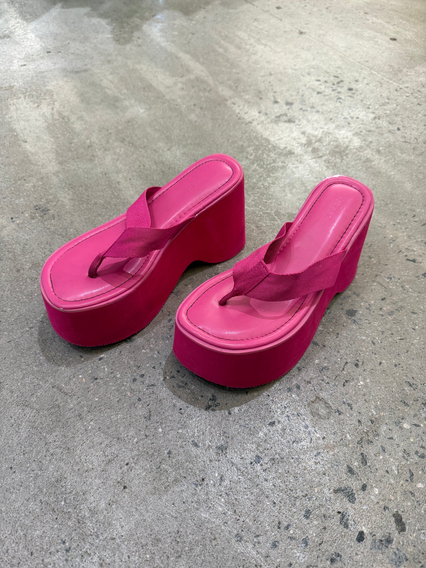 forever 21 platform flip flops  Footwear