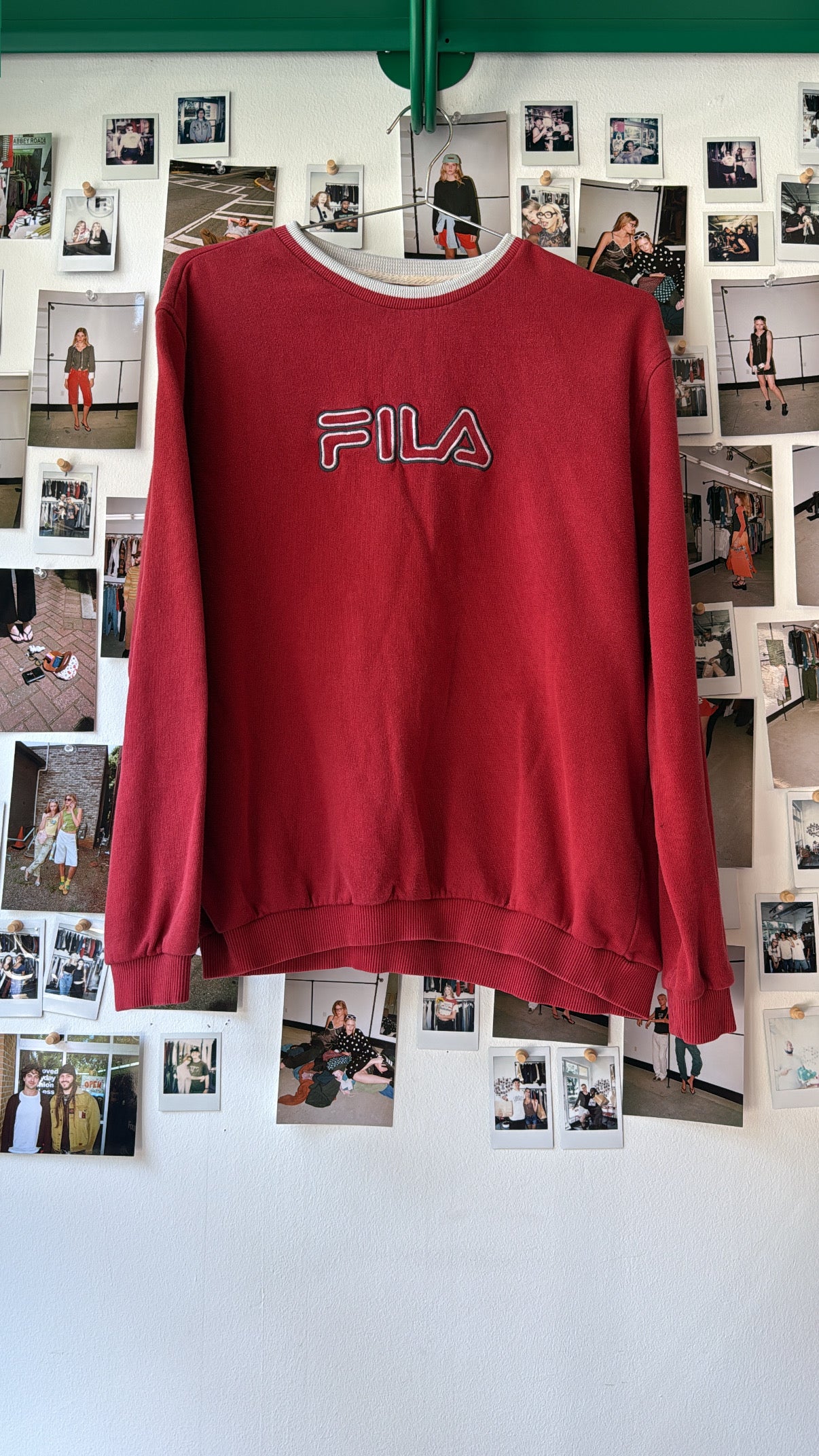 fila  crewneck  Tops
