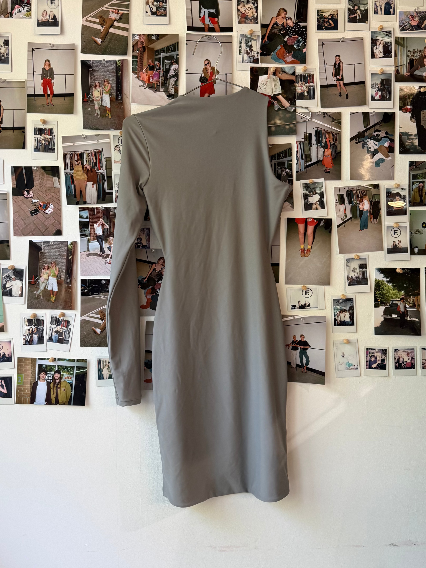 Skims Asym Cut Out Dress Dresses