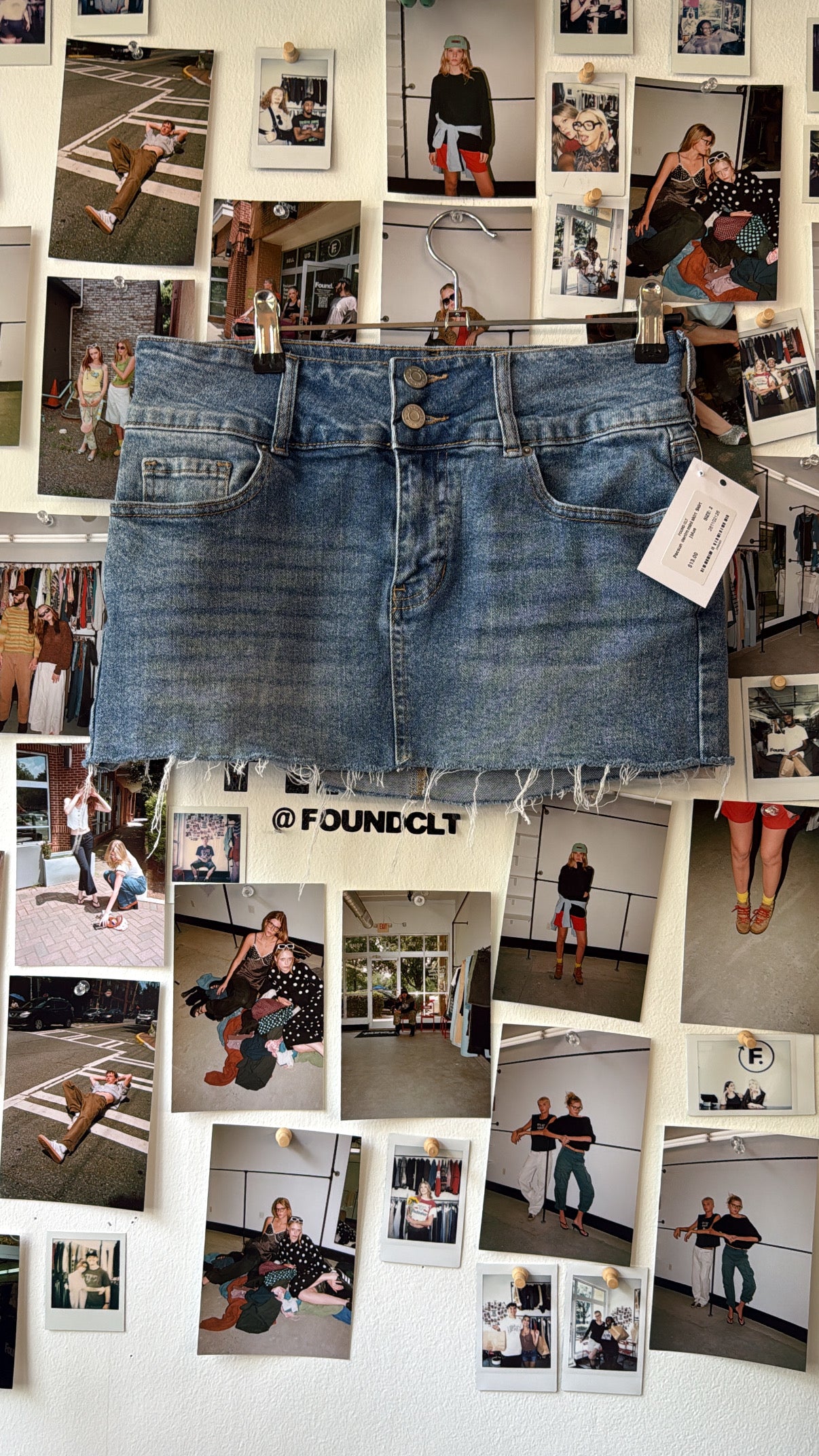 Pacsun  denim mini skirt  Skirt