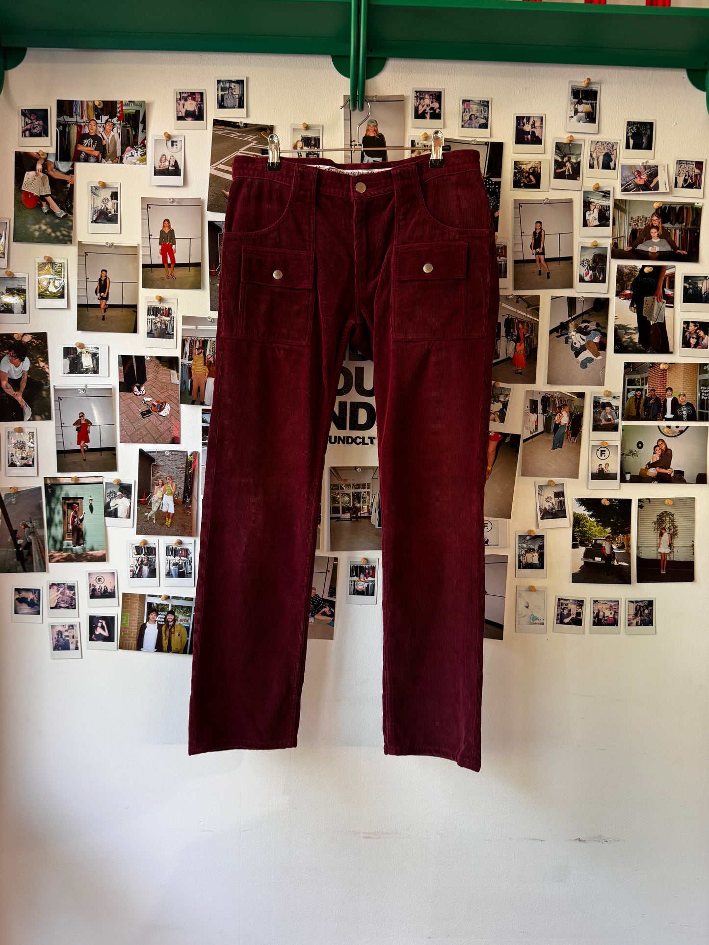 number nine  corduroy pants  Bottoms