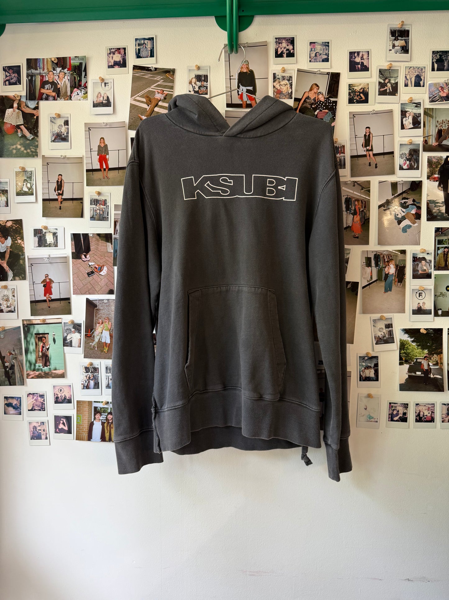 KSUBI  logo hoodie  Tops