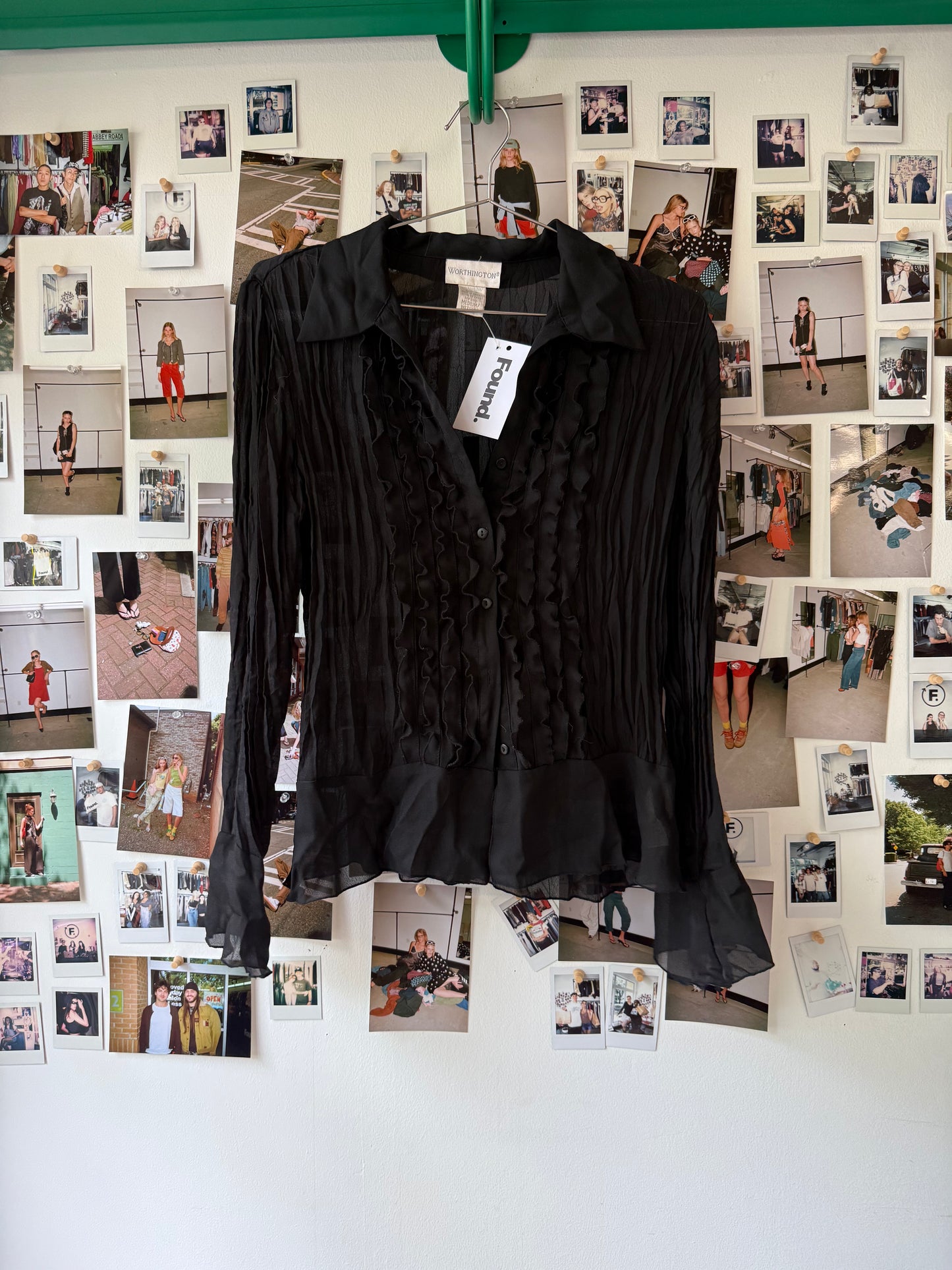 Worthington  ruffle blouse Tops