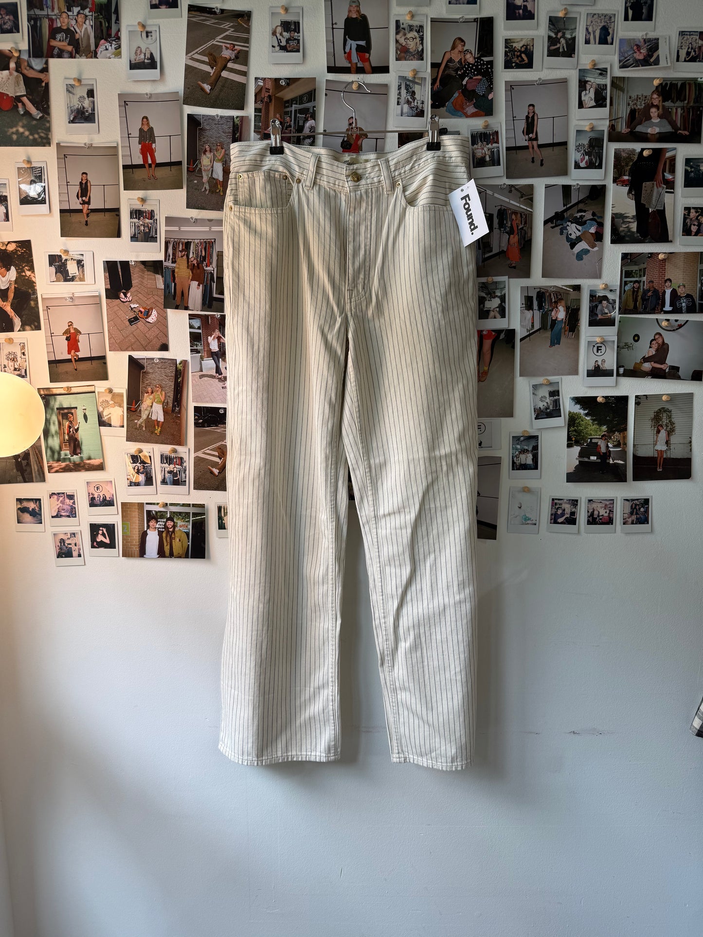 Madewell striped pants Bottoms