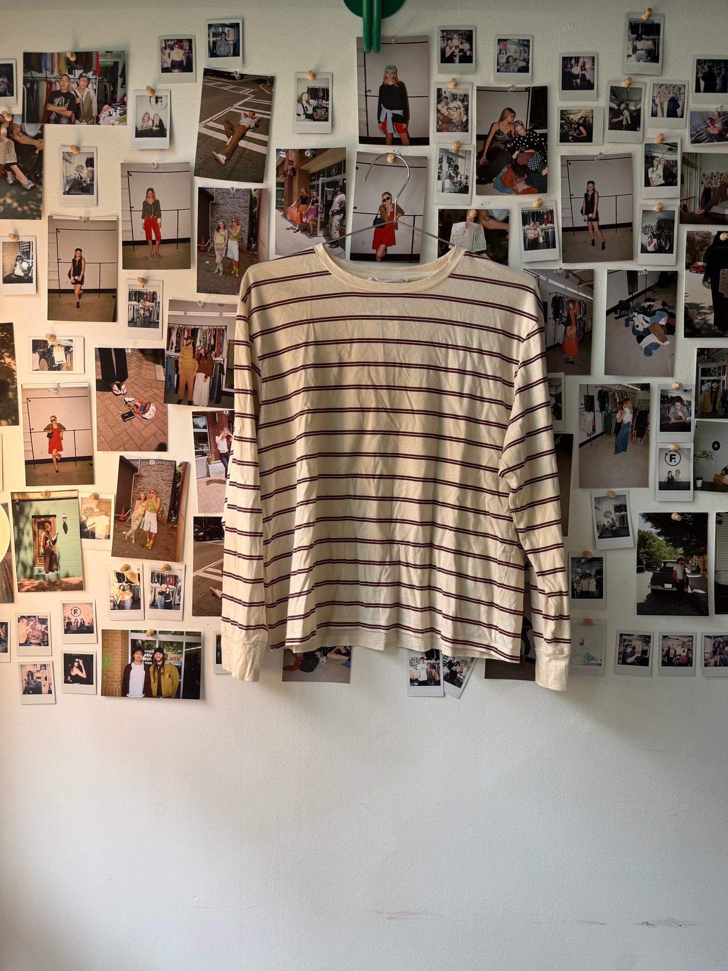 MNG striped ls top Tops