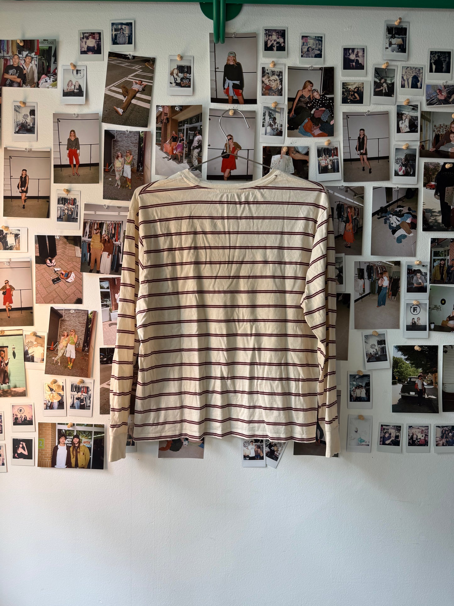 MNG striped ls top Tops
