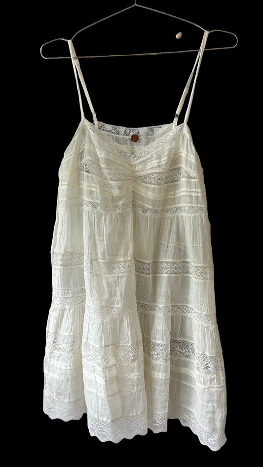 Free people mini lace dress Dresses