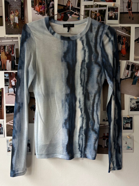 rag & bone watercolor longsleeve Tops