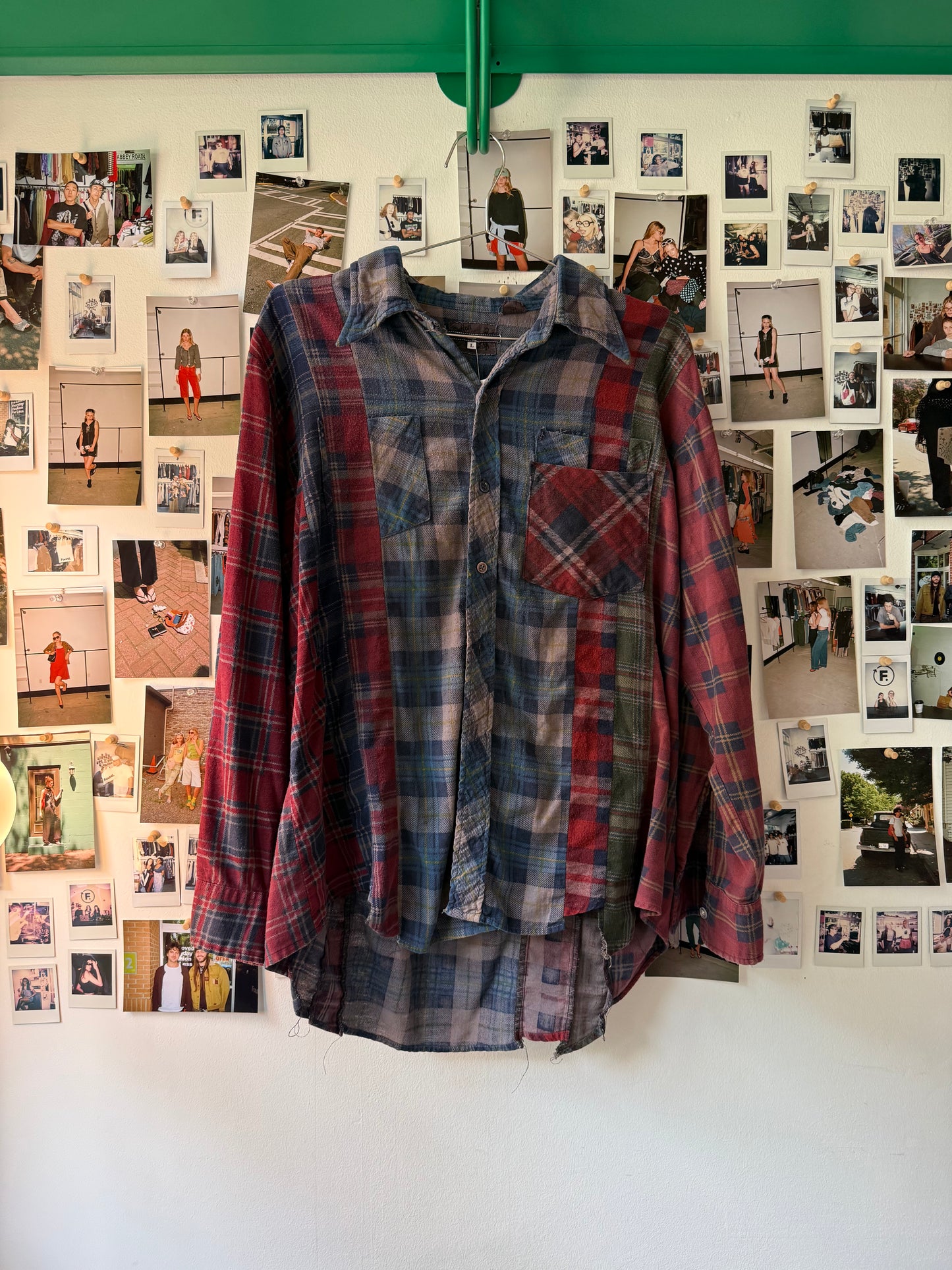 Needles Button up flannel  Tops