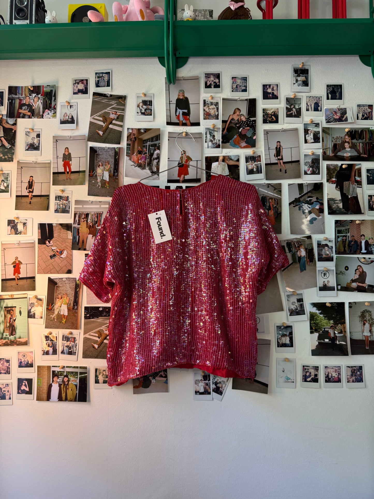 candlelight  sequin ss top Tops