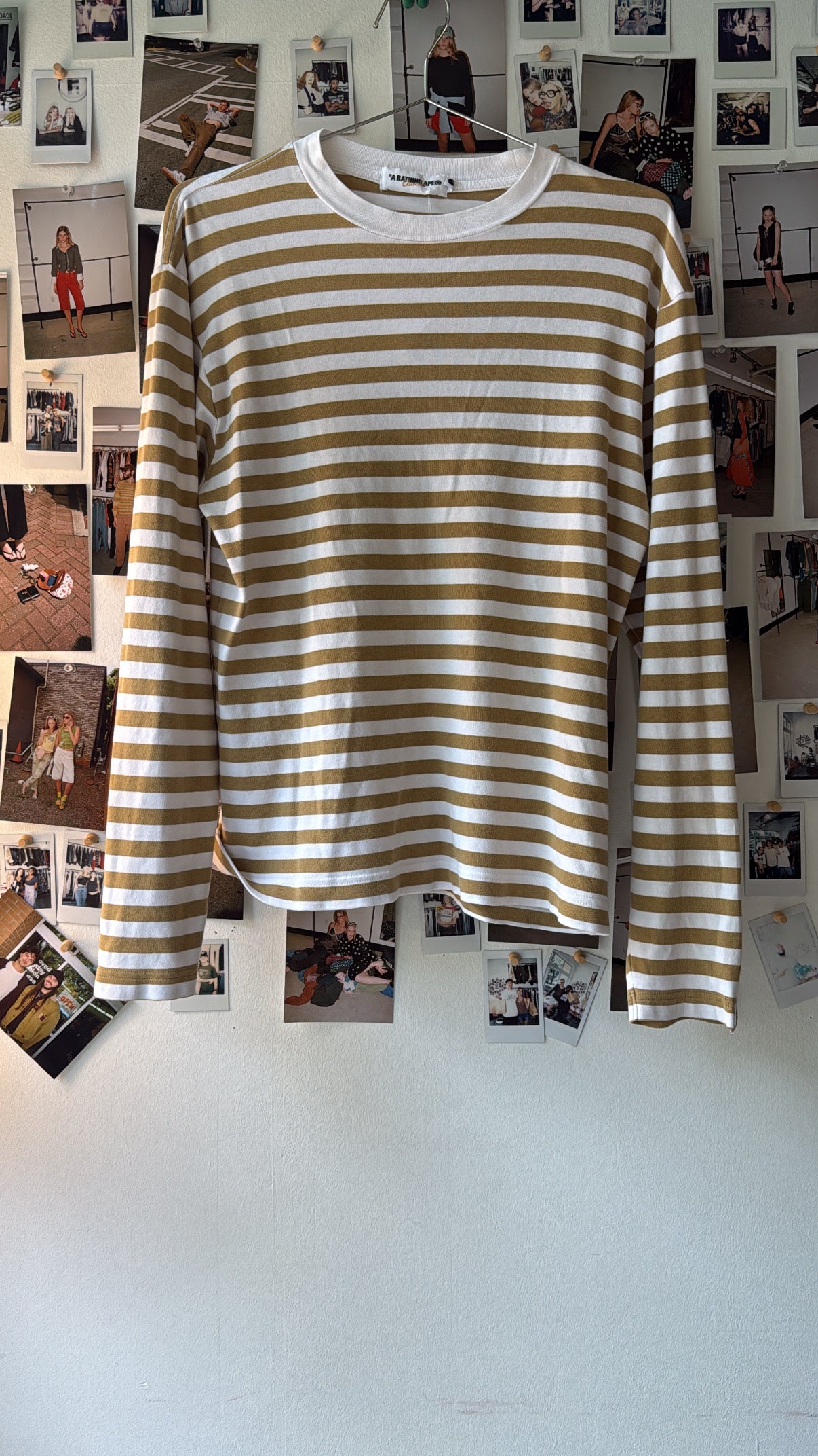 Bape  Striped longsleeve  Tops