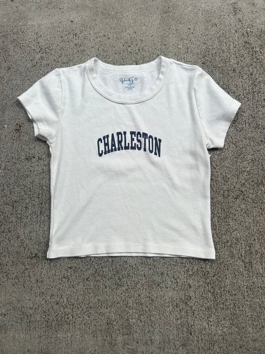 John Galt Charleston baby tee Tops