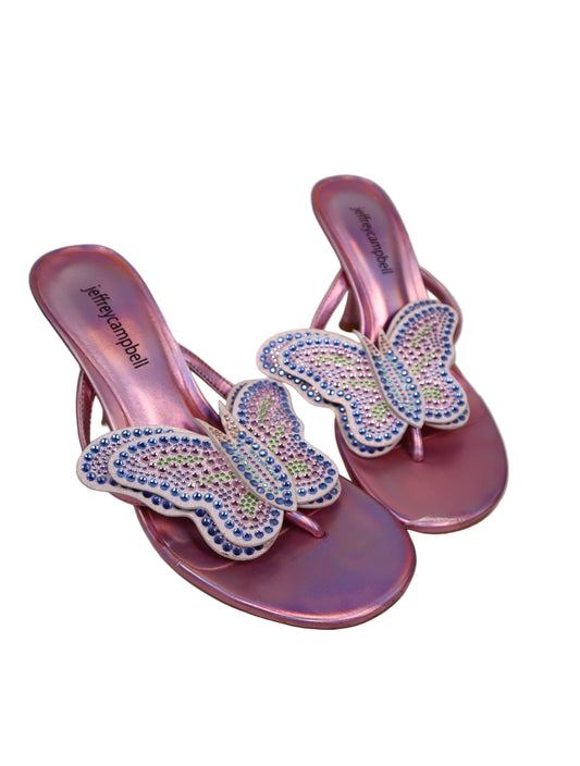 Jeffery Campbell Butterfly Kitten Heels Footwear