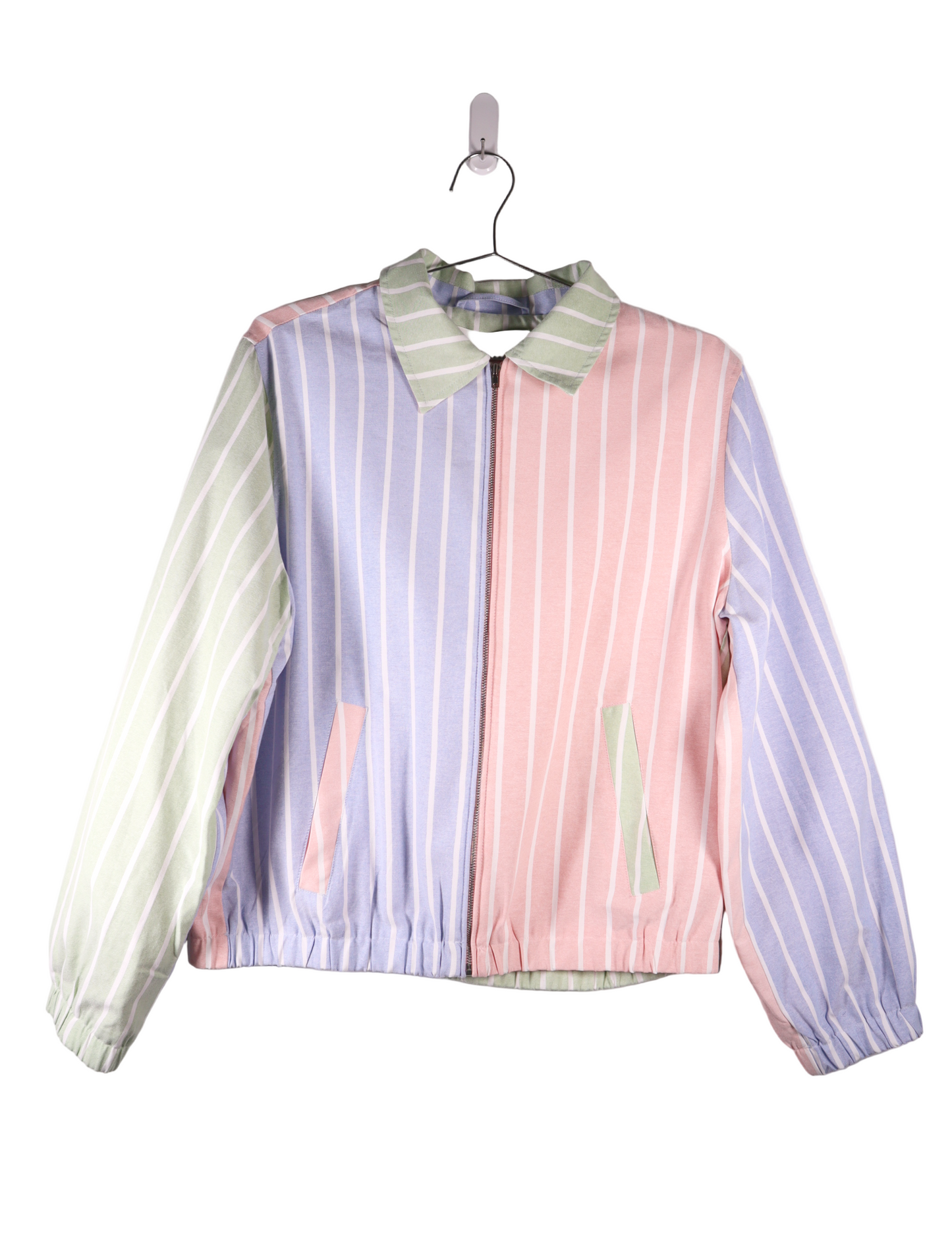 English Factory Striped Jacket Tops
